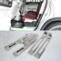 car accessories interior stainless steel inner door sill scuff threshold plate cover trim for volkswagen teramont 2017