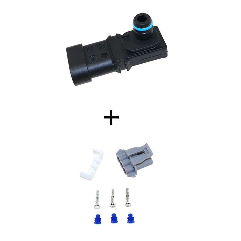Sensor and Kit Карта повышающий Датчик давления для RENAULT CLIO KANGOO LAGUNA MEGANE SCENIC ESPACE NISSAN VAUXHALL 8200121800 8200105165 7700101762 - Цвет: Sensor and Kit