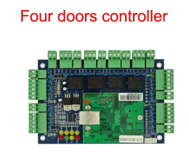 4 doors controller Протокол TCP/IP считыватели доступа Управление доска дверь контроль доступа входа панель для возрастом 1 odair/тонкий белый кардиган с длинным рукавом для девочек возрастом 2 4 двери - Цвет: 4 doors controller