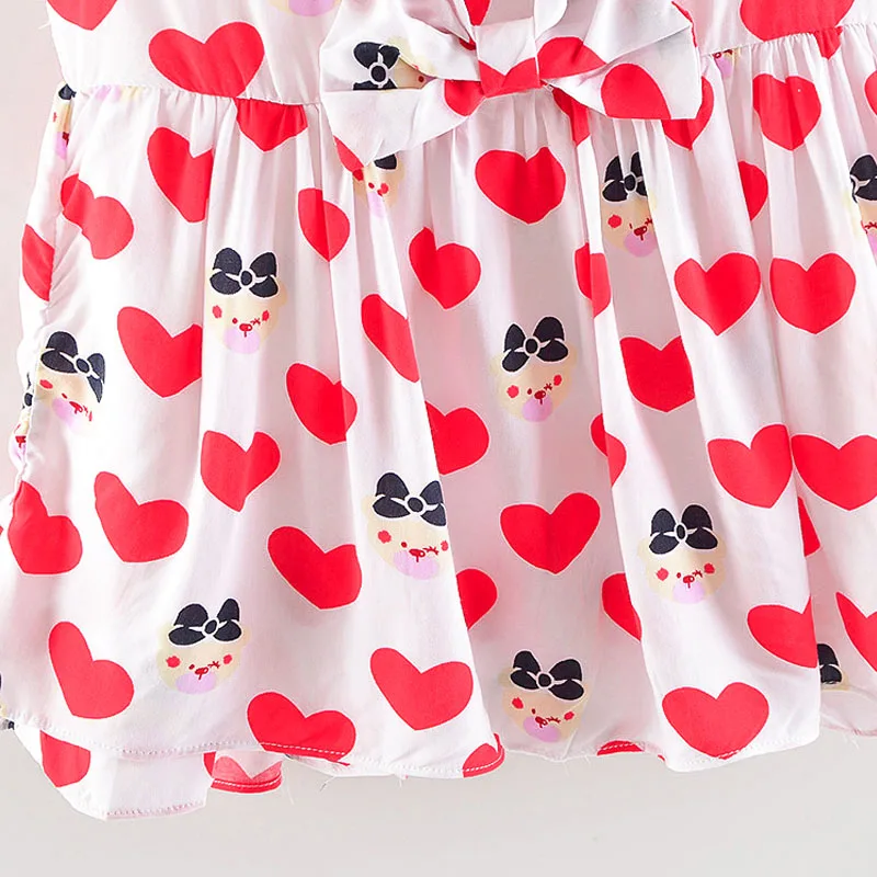BibiCola/2018 г. платье для маленьких девочек летнее платье-пачка с милым принтом