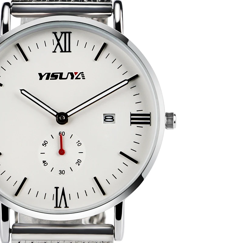 Часы наручные мужские/женские кварцевые аналоговые с римскими цифрами и