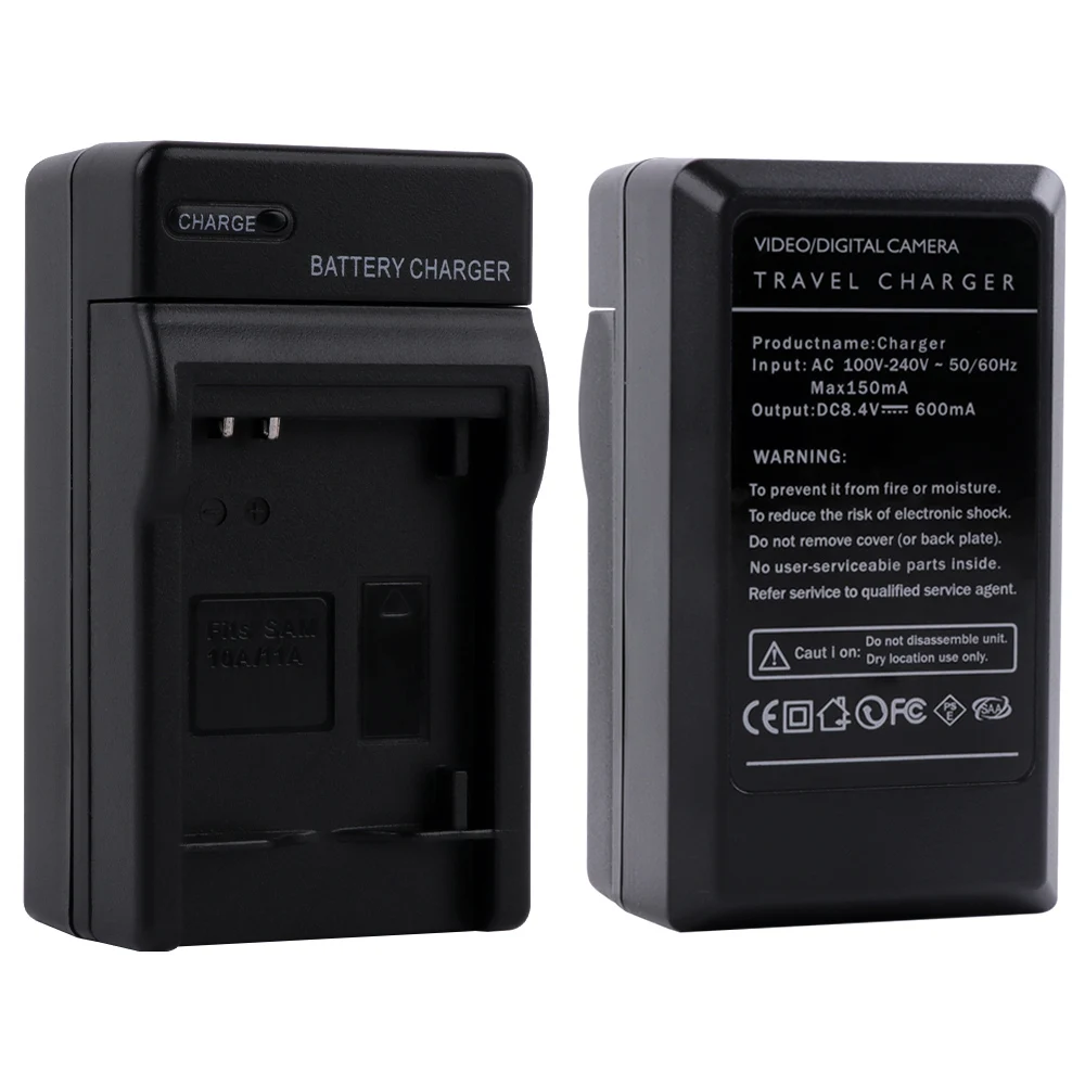 2 шт. SLB 10A SLB10A батарея камеры + настенное зарядное устройство для Samsung EX2F WB150F WB250F