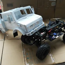 Комплект деталей для кузова 1/10 Unni monk BENZ неокрашенный Jraxxas T4 TRX4