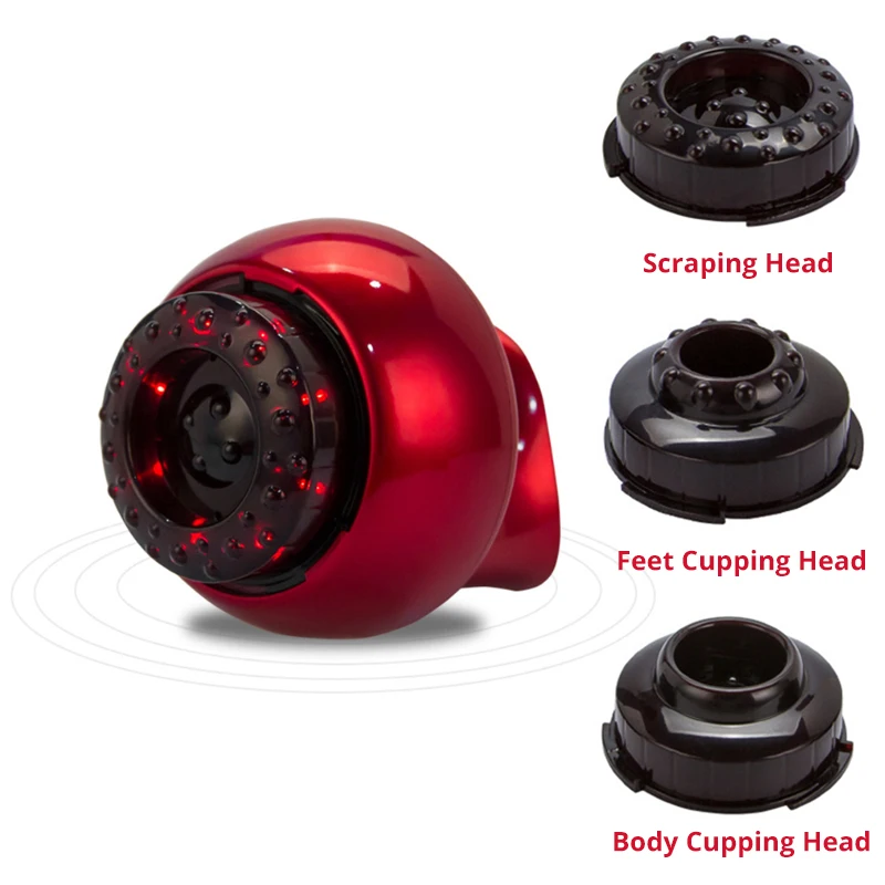 Электрический массажер для акупунктурной стимуляции вакуум отрицательное