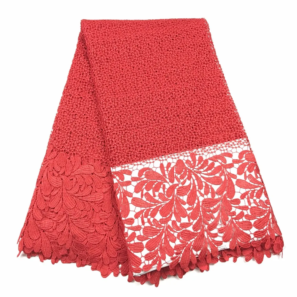 Модная Высококачественная африканская кружевная ткань химическое кружево