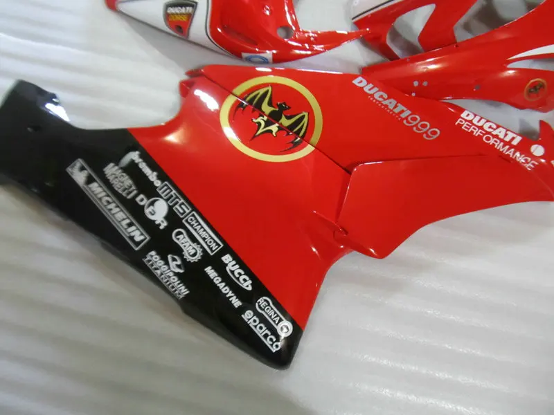 Набор обтекателей для литья под давлением DUCATI 749 999 03 04 ducati 2003 2004 красный белый