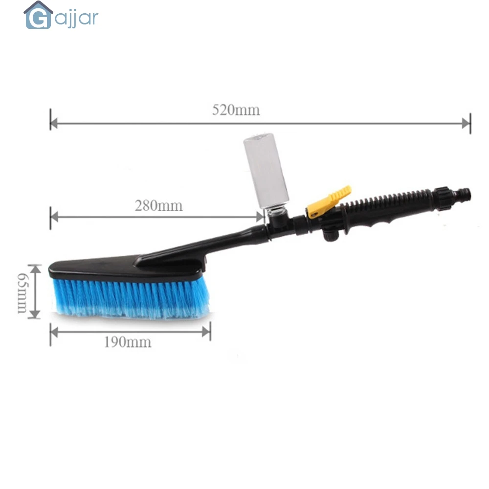 Креативная щетка для мытья автомобиля адаптер шланга очистка транспортного