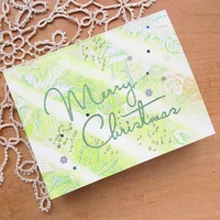 bright and merry christmas metal cutting dies stencils for diy scrapbookingphoto album decorative embossing diy paper cards