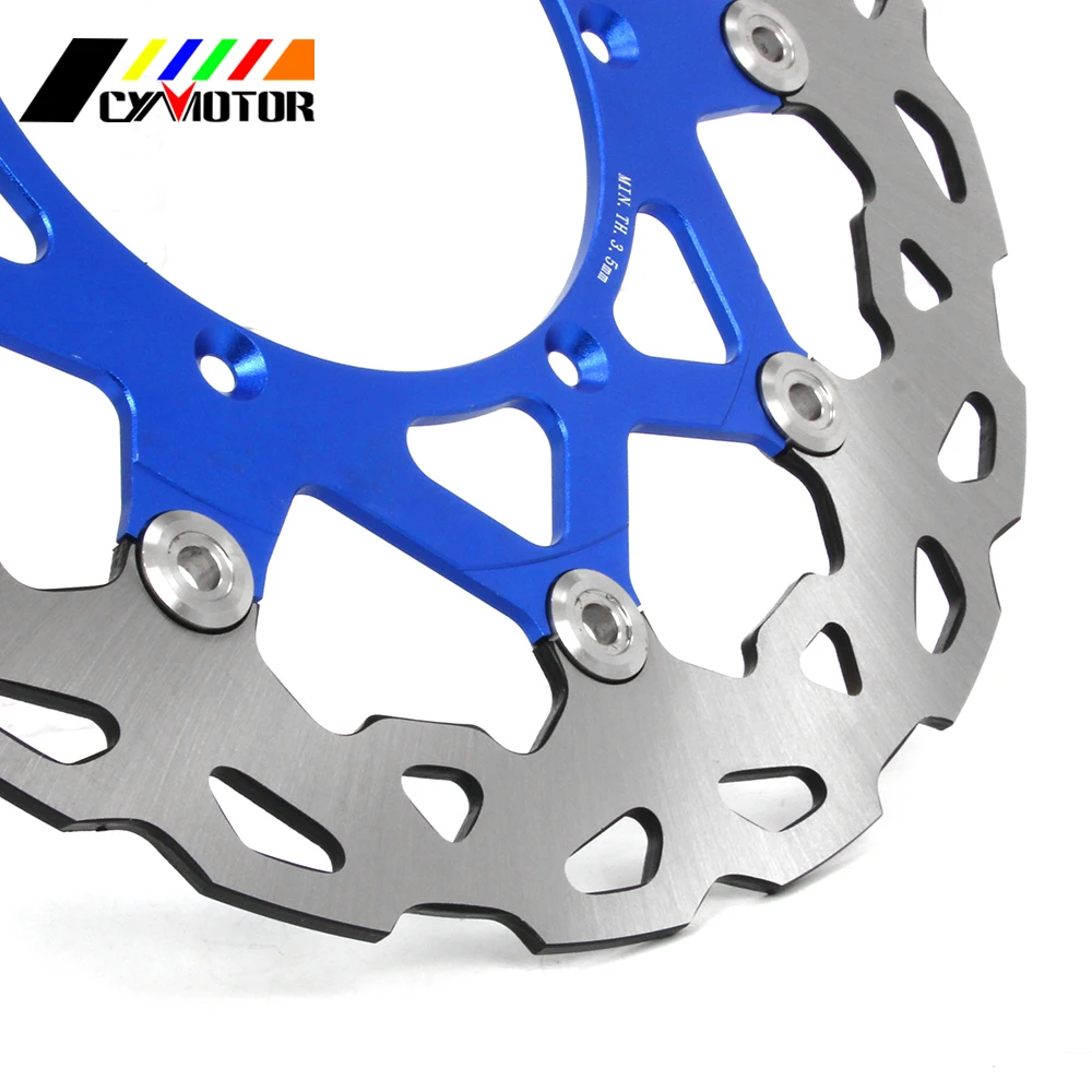Плавающие тормозные диски 320 мм для YAMAHA WR250 YZ250 WR250F YZ250F WR426F YZ426F WR450F YZ450F WR YZ WRF YZF 250 426