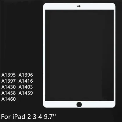 For iPAD 2 3 4 10D полное покрытие для Apple iPad 9,7 дюймов Pro 11 Air 1 2 3 стекло пленки для iPad Air 3 Стекло протектор для iPad Air 1 2 - Цвет: For iPAD 2 3 4