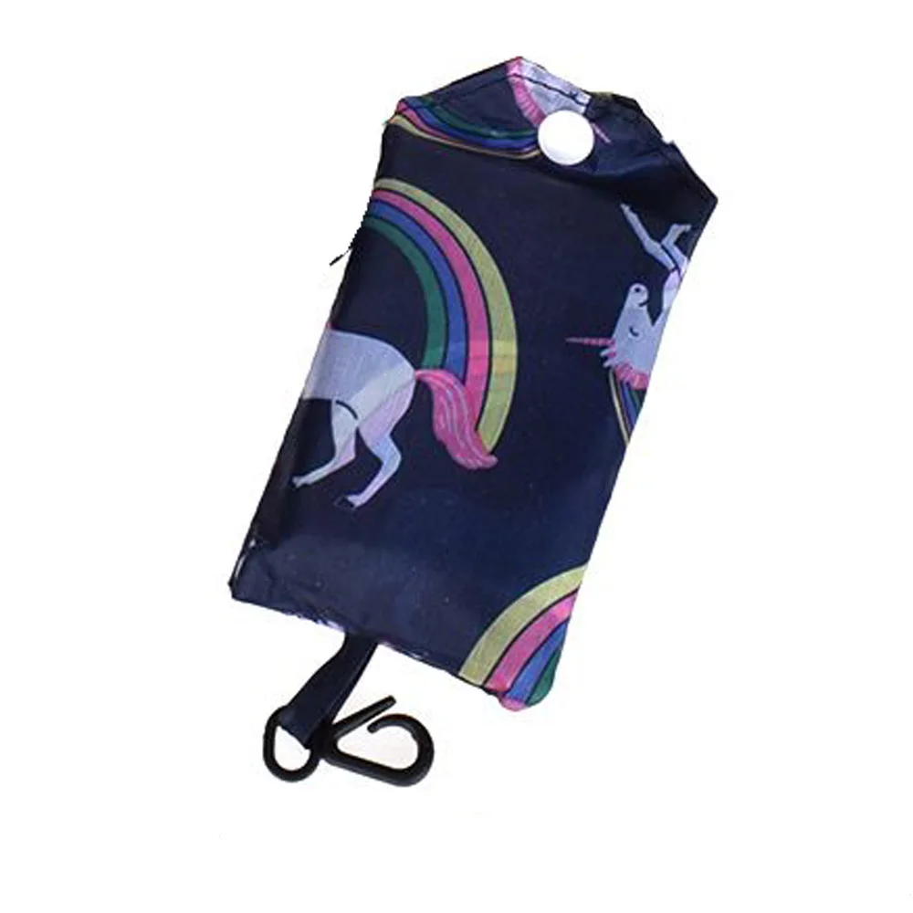 

Animal Unicorn Foldable Handy Shopping Bag Reusable Tote Pouch Recycle Storage Handbags Home Storage Organization Bag