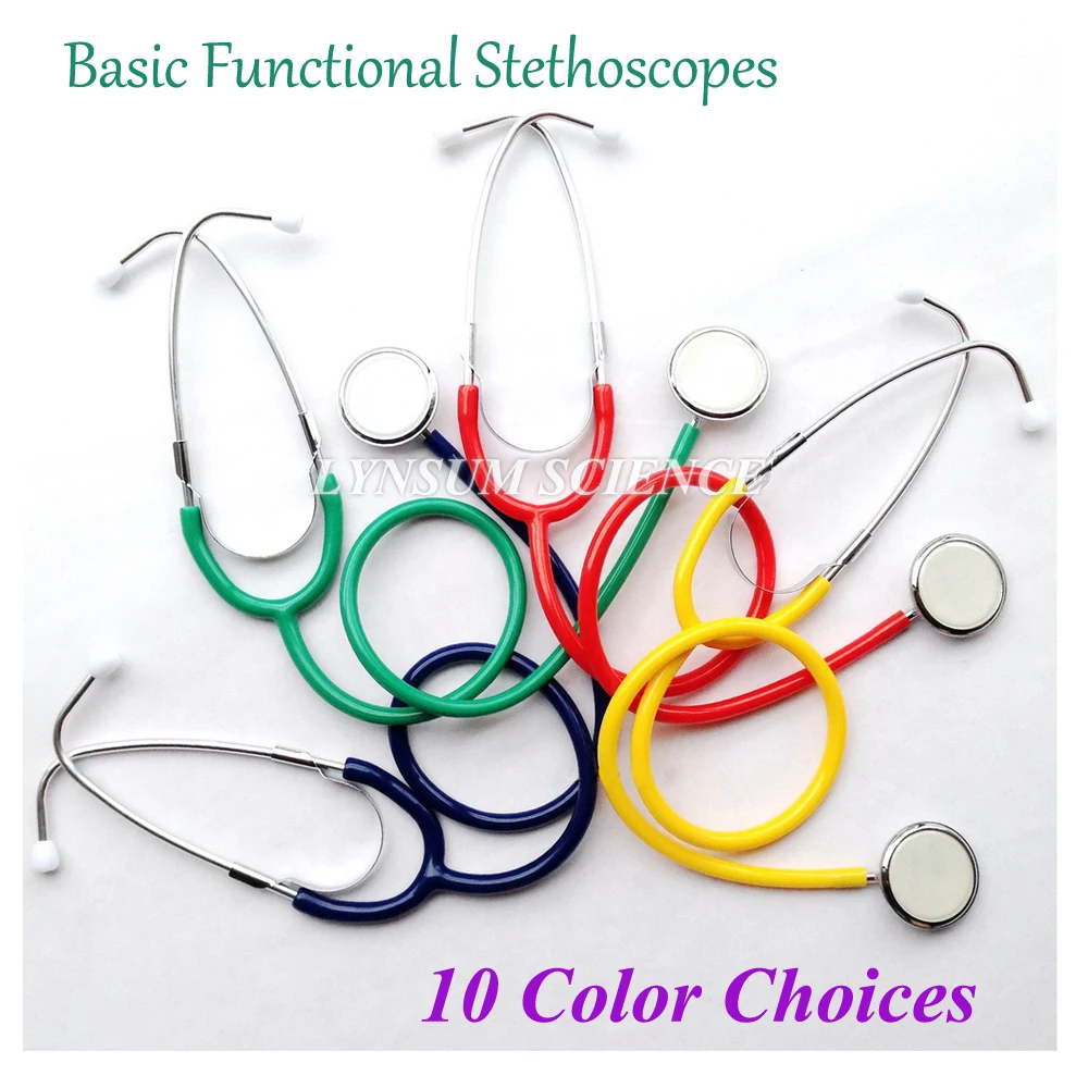 Домашний медицинский стетоскоп с одной головкой кардиология симпатичный