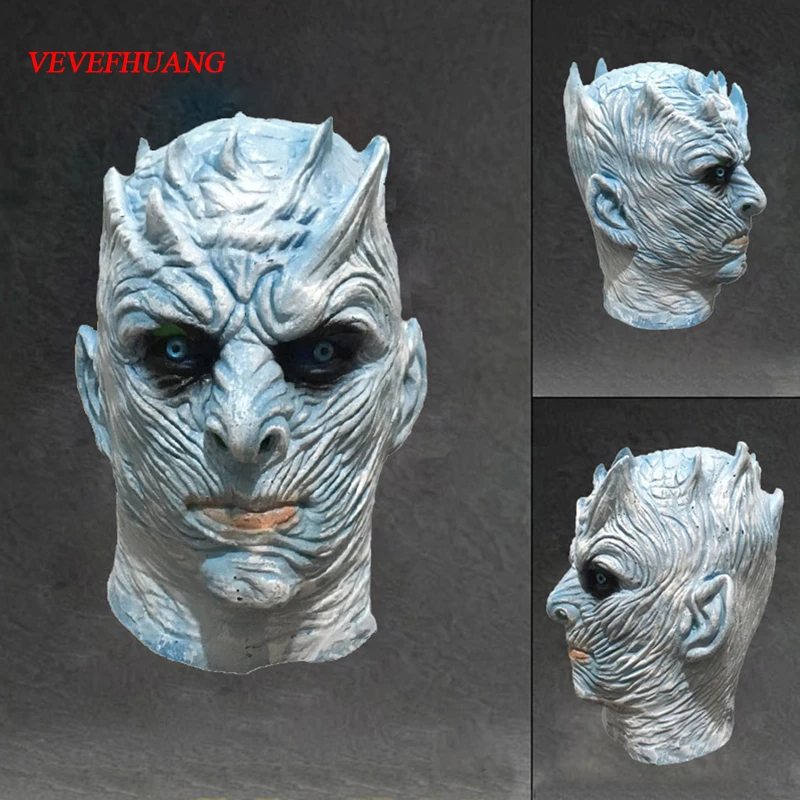 VEVEFHUANG Косплей Игра престолов король Уокер лицо ночь RE зомби Хэллоуин маска