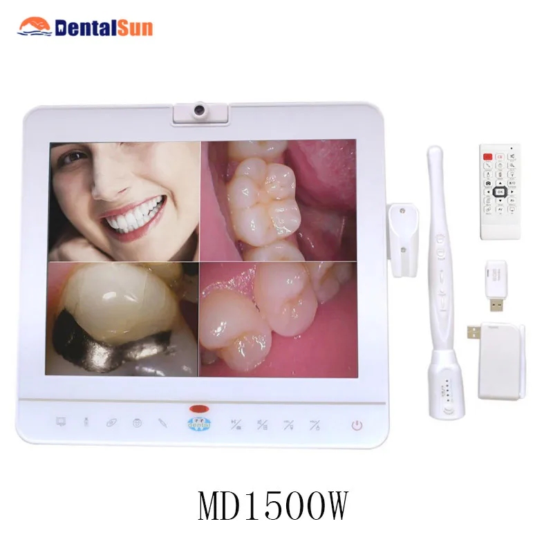

Dental 15inch White Monitor Intraoral Camera System with VGA +VIDEO