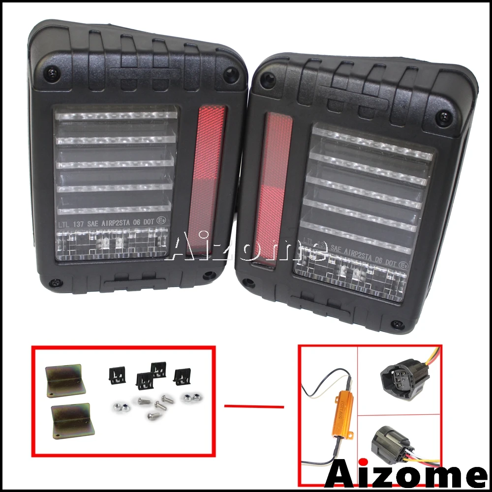 Автомобильные лампы Обратный светодиодный вождения стоп сигналы поворота