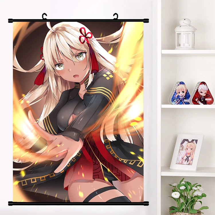 Аниме Fate/Grand для Okita Souji изменить Косплэй наклейки на стену панно настенные