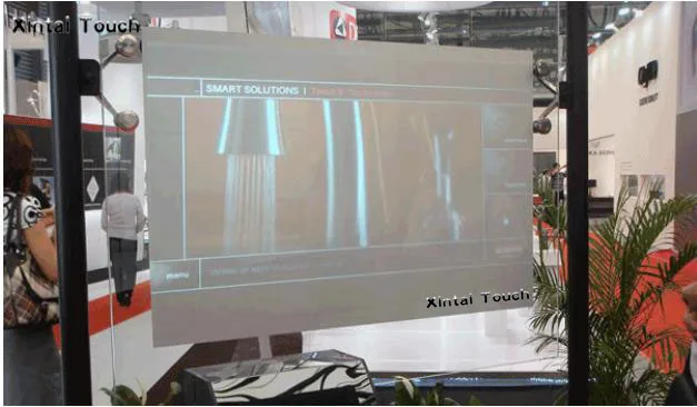 

1.524m*3m Dark Gray Adhesive Rear Projection Screen Foil(film) for Glass/advertising, free fedex freight cost