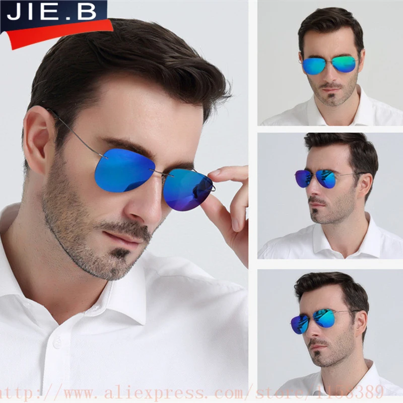 Солнцезащитные очки унисекс гибкие поляризационные зеркальные солнечные без