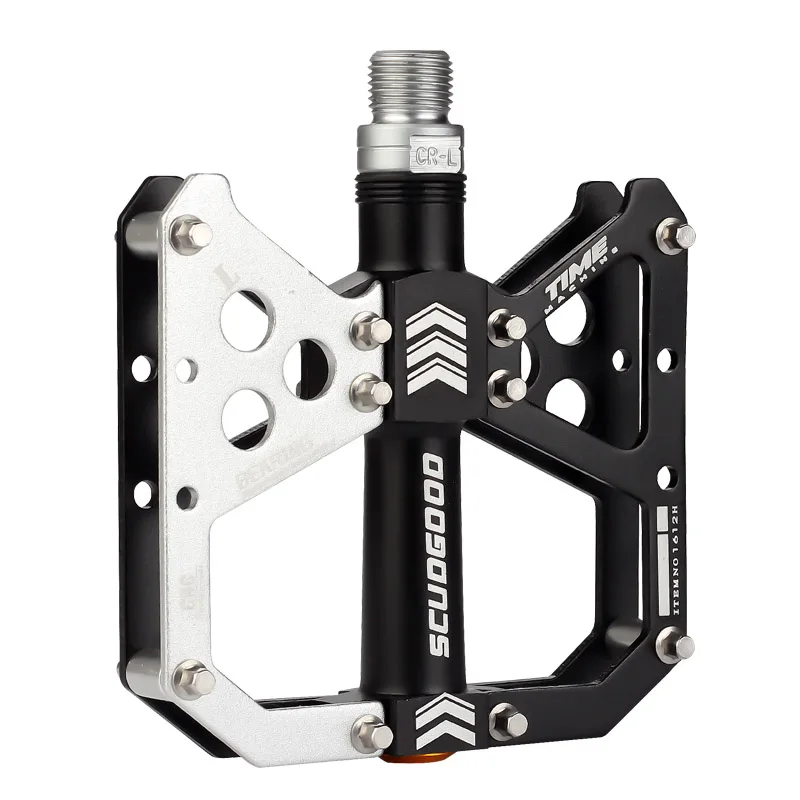 

BIKEIN MTB Bike Aluminum Anti-Slip 1 Sealed Bearing Pedal Flat Pedal Platform Pedals Cycling Ultralight Pedal Bike Accessories