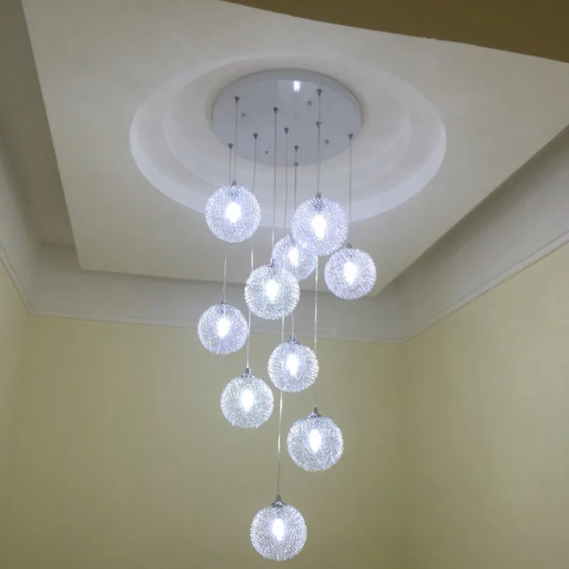 Лестница длинная люстра дуплекс спиральная лестница современная простая