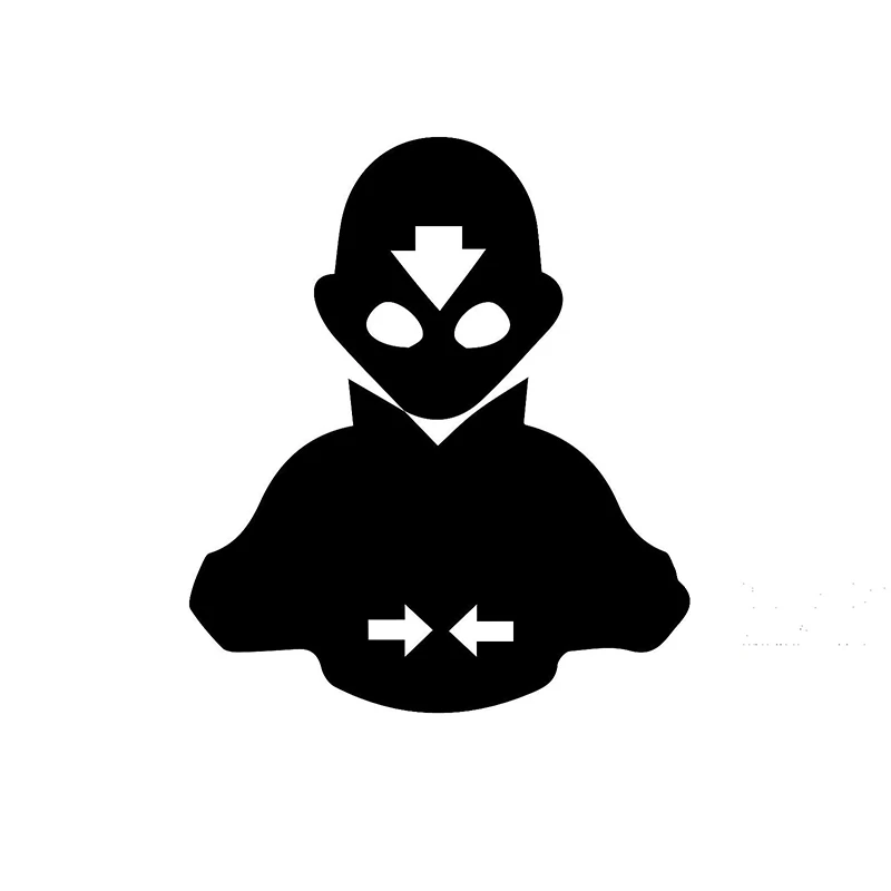 15 см x 12 Airbender Aang Аватар Забавный автомобиль стикер для грузовика окна бампер авто