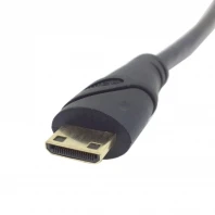 Удлинительный кабель переходник с разъемами MINI HDMI (папа) на (мама) длиной 10 см для