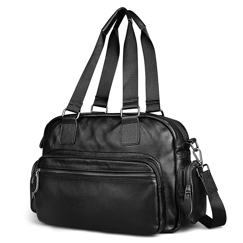 Дорожные Сумки из натуральной кожи для мужчин и женщин модные тоуты багажа