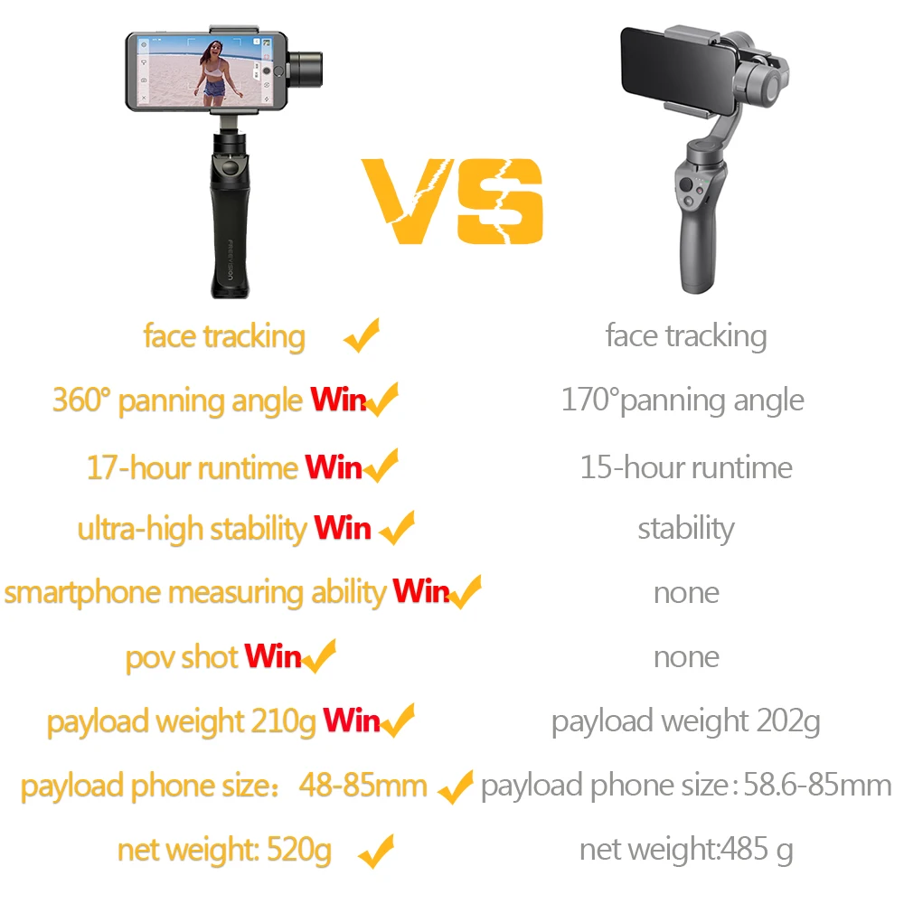 Gimbal Freevision VILTA M карданный 3-осевой карданный стабилизатор смартфона для xiaomi iphone экшн-камеры Go Pro PK DJI Osmo mobile 2