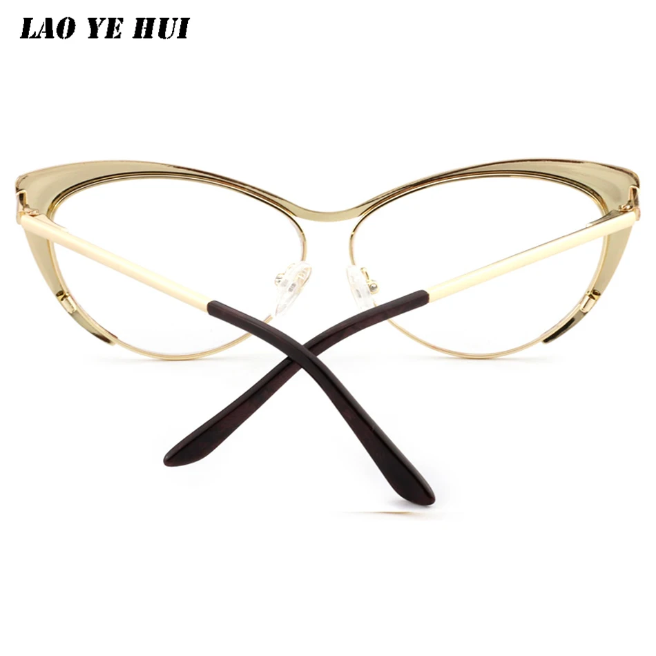 Cat Eye Glasses Frame Women's Eyeglasses Frames Vintage Spectacles Prescription Eyewear Optical Anti Blue Light Reading Glasses