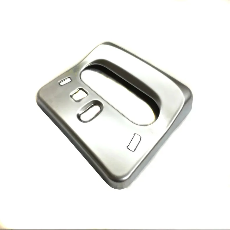 Car cover stick ABS chrome front head read reading switch light lamp frame trim For Nissan Qashqai J11 2016 2017 | Автомобили и