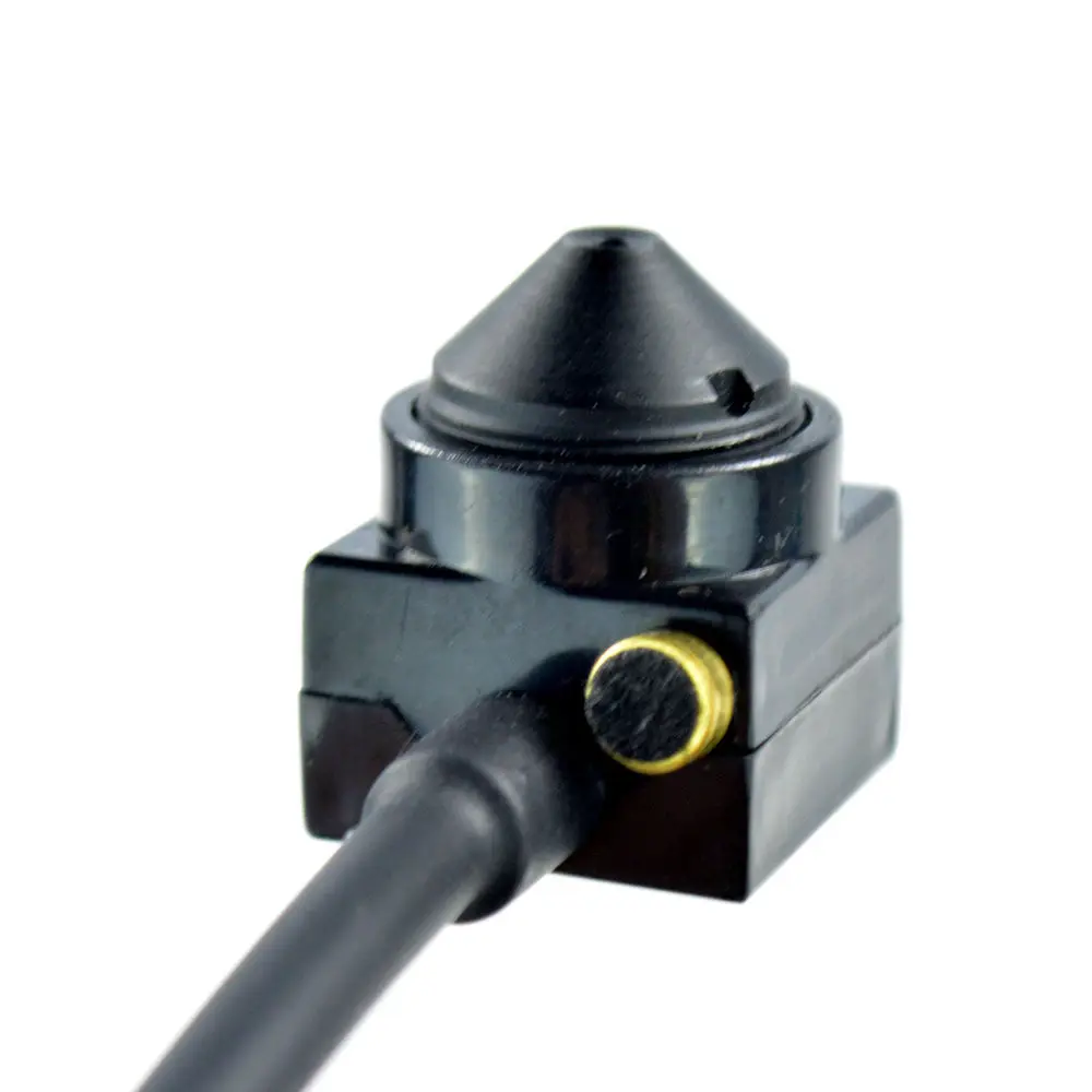 Uvusee CCTV 1/3 sony CCD 1000TVL 3,7 мм широкоугольная HD мини камера видеонаблюдения с аудио микрофоном