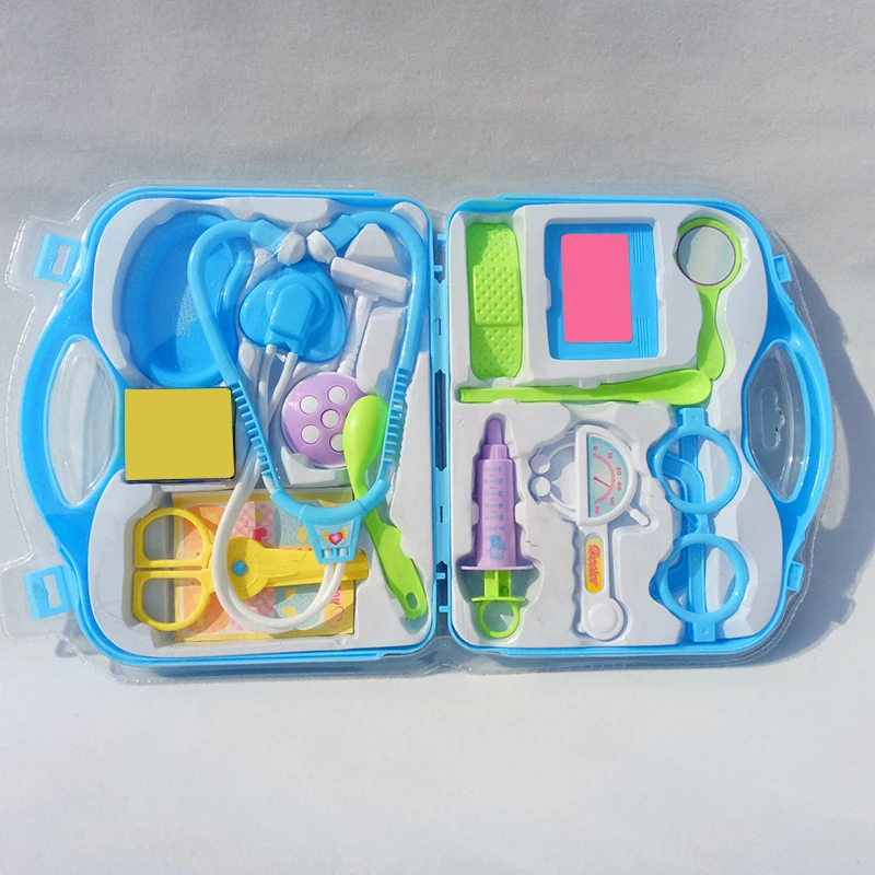 Doctor Play Set Toys For Boys Children'S Suitcases Stethoscope Toy Kit Kids Medical Kits Child Suitcase | Игрушки и хобби
