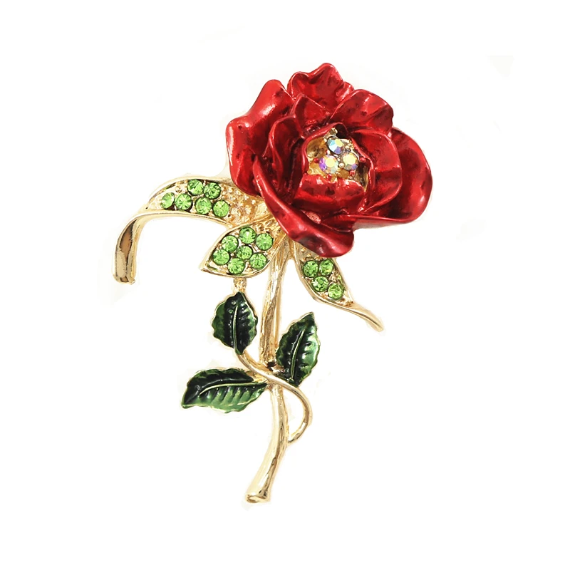 Эмалированные аксессуары OneckOha для мам|flower brooch|rose flower broochbrooch rhinestone |
