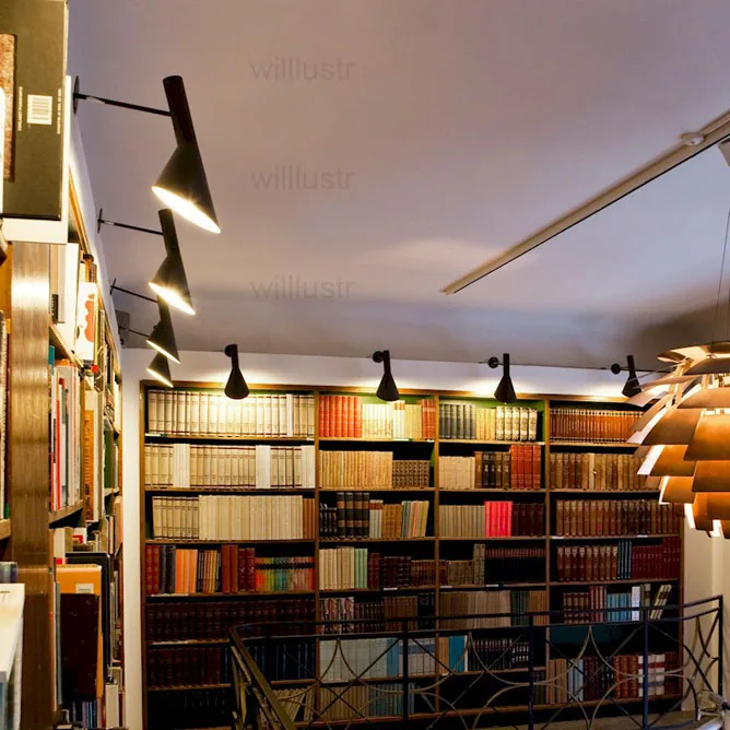 Настенный светильник Willlustr AJ черный белый настенный 2 размера|modern wall light|designer lightwall