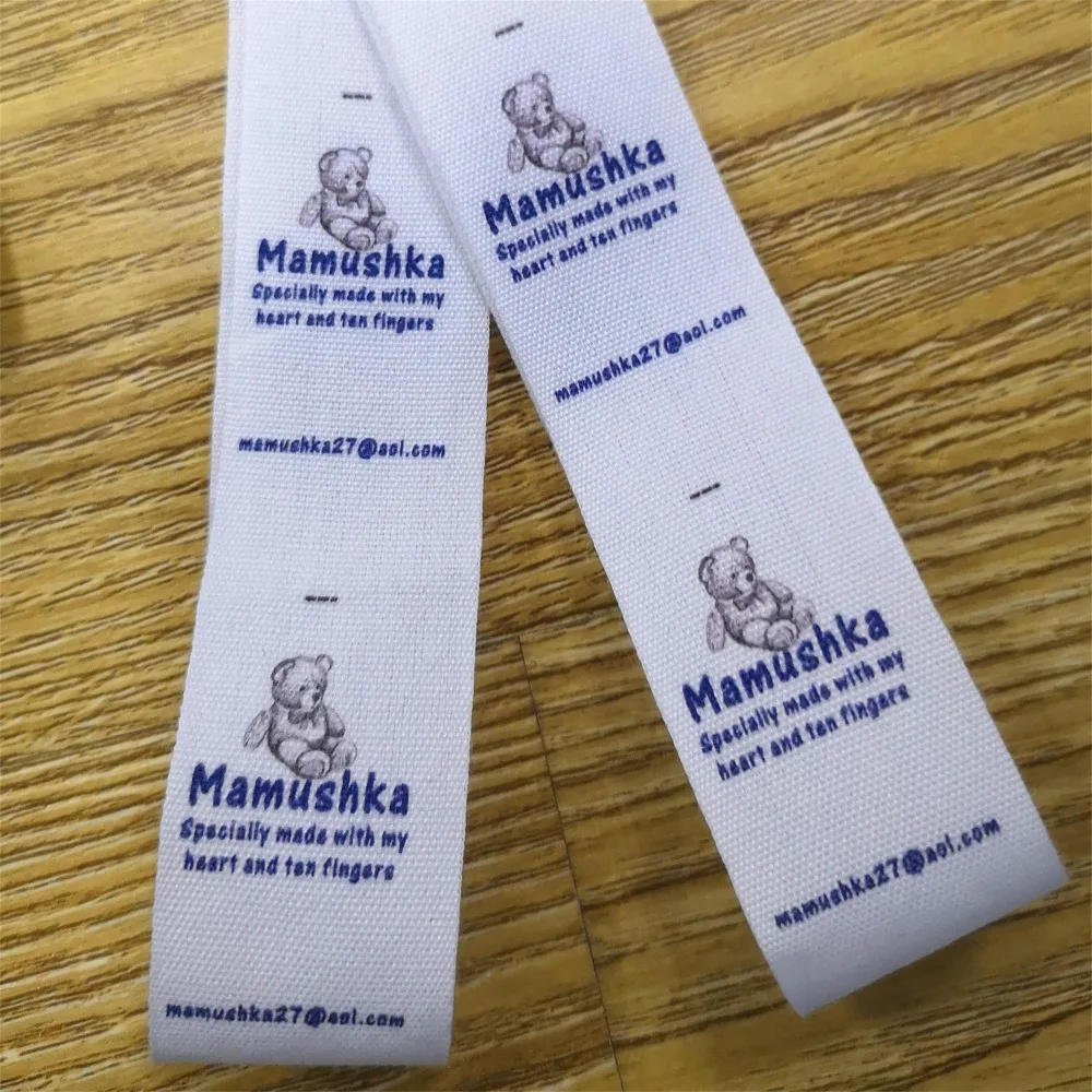 Ручной работы по индивидуальному заказу с этикетки хлопчатобумажные бирки для