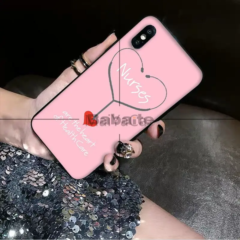 Babaite медицинский чехол для iPhone 8 7 6 6S Plus 5 5S SE XR X XS MAX | Мобильные телефоны и