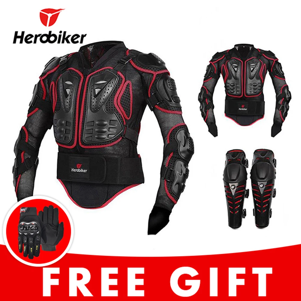 Motorcycle Jacket Riding Protection Armor Motorbike Motocross Equipment Racing Body Armor Moto Ptotective Gears Combination