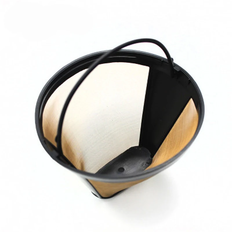 1 шт. Многоразовые корзины для фильтра кофе из нержавеющей стали с постоянным