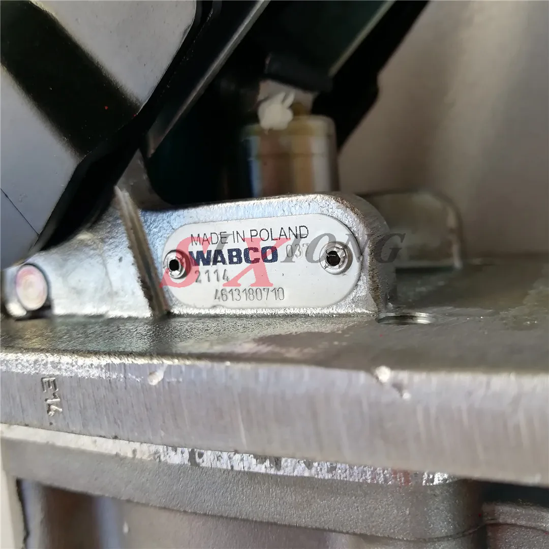 4613180710 оригинальные WABCO клапаны тормоза Педальный клапан для автобуса Yutong