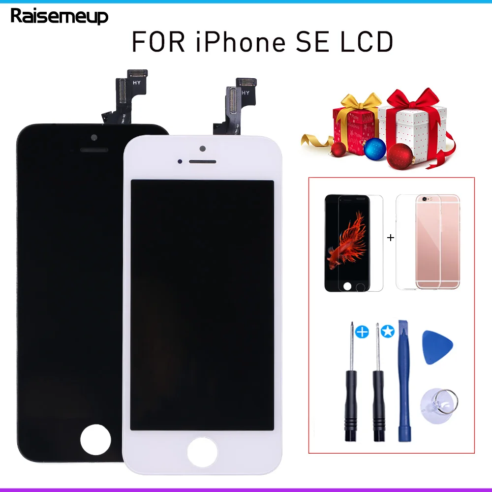 ЖК дисплей для iPhone SE 5SE с сенсорным экраном и дигитайзером в сборе сменный экран