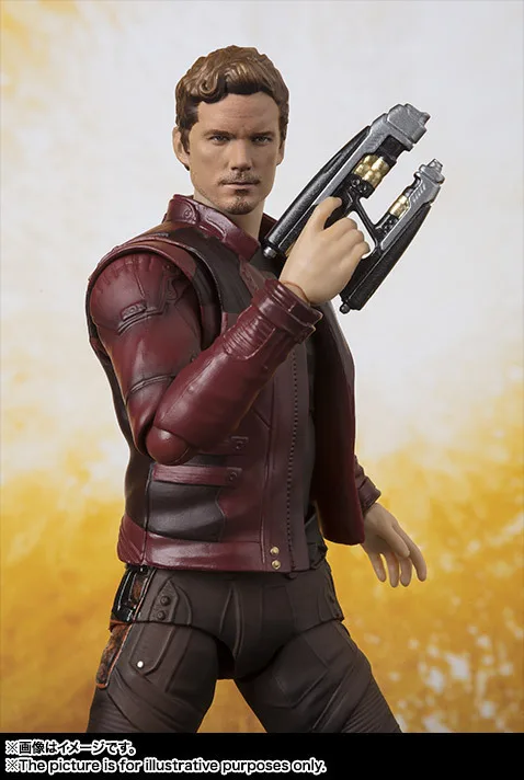SHF стражи Галактики Звездный Властелин фигурка Марвел Мстители Бесконечность