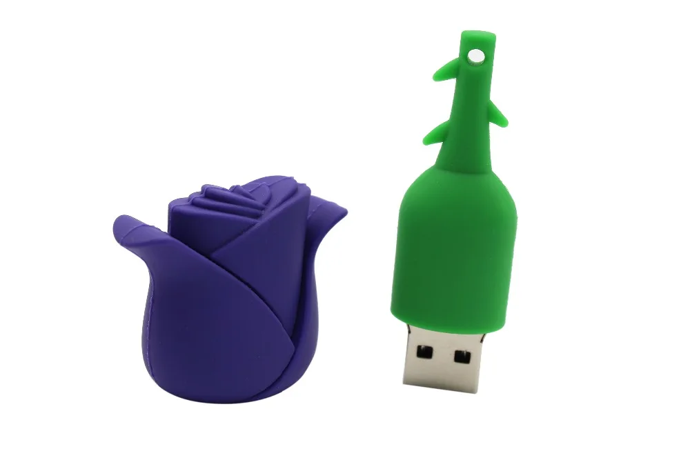 BiNFUL флеш-накопитель мультфильм красный розовый 16Гб 32 цветок usb флеш-накопитель карта памяти флешка