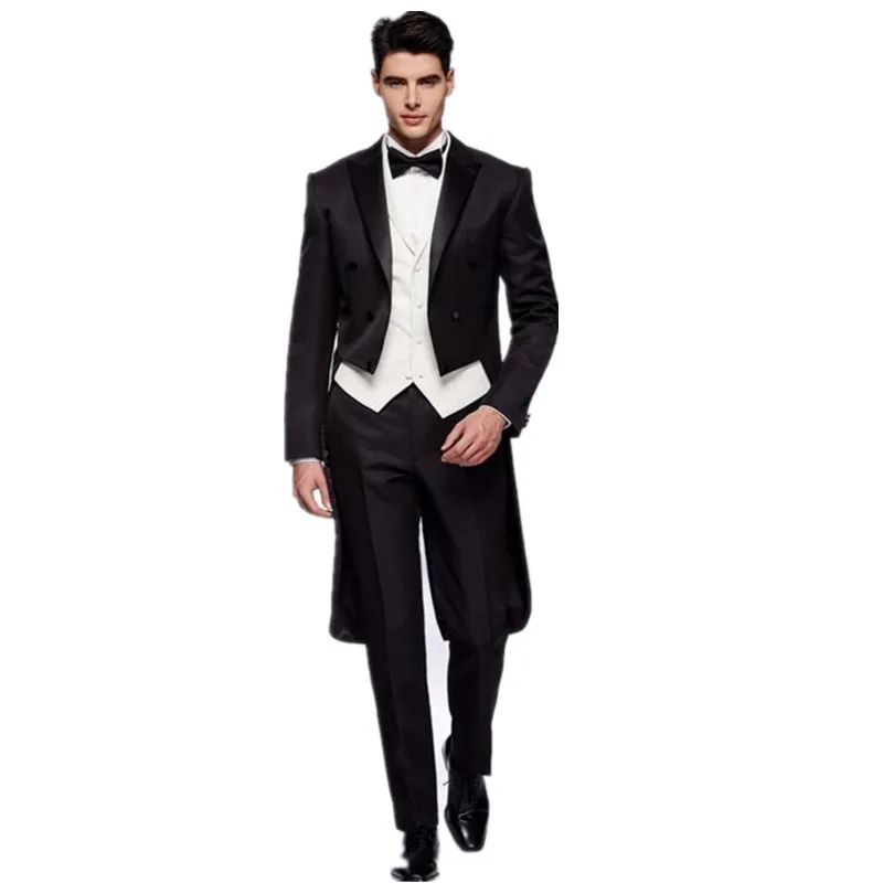 

Latest Burgundy Mens Suits For Wedding 3 Pieces Trajes De Hombre Terno Masculino Tuxedo Custom Man Suit(Jacket+Pants+Vest+Tie)