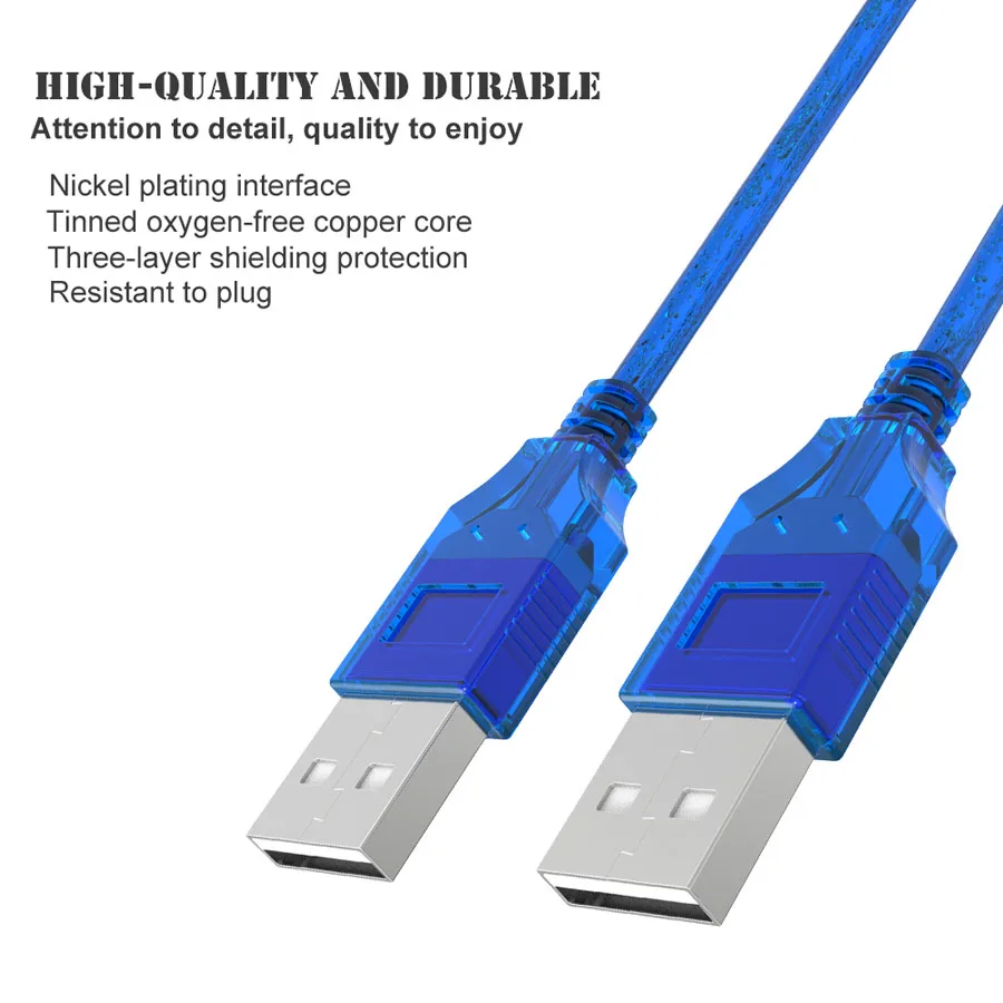 Высокоскоростной USB 2 0 кабель для передачи данных 3 м 5 1 штекер USB2.0 Тип A удлинитель