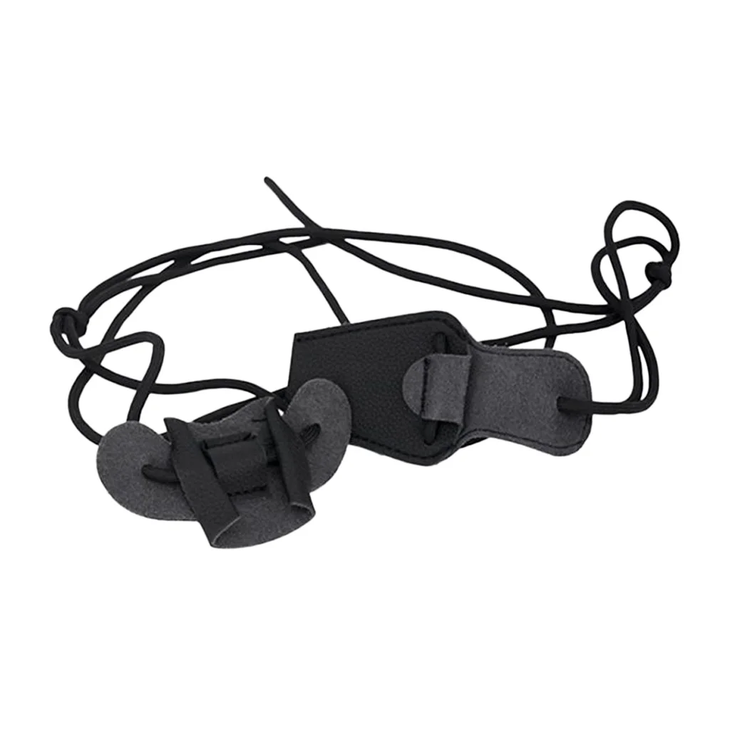 Кожаный Стрингер для лука инструмент стрельбы из веревка с бантом традиционного