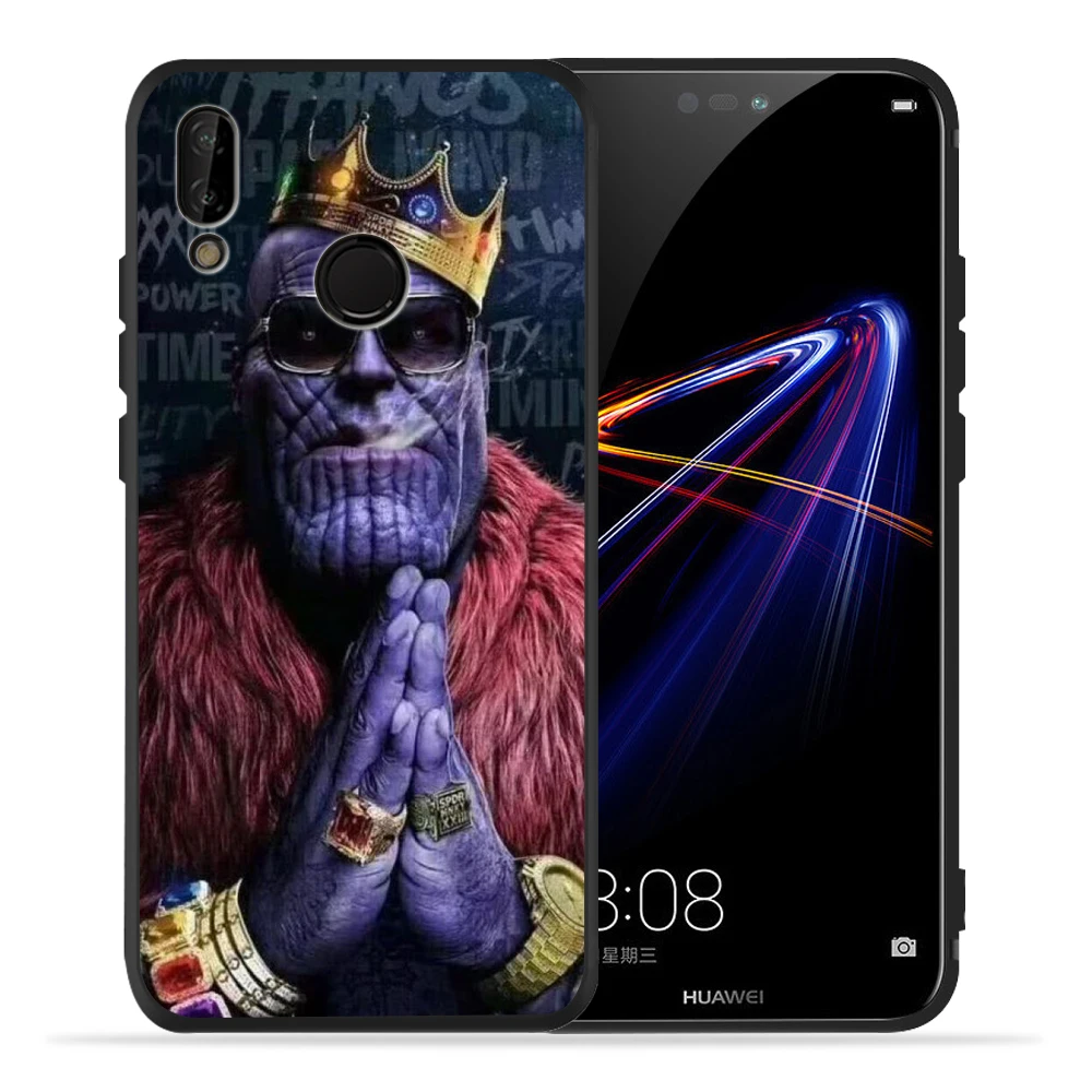 Чехол для huawei P20 Lite P30 Pro P10 Lite P8Lite P9Lite чудо-яд Дэдпул Человек-паук Мягкий чехол для huawei P Smart