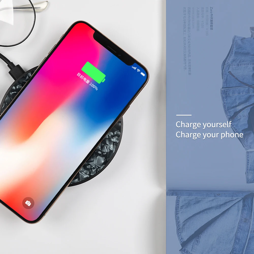 NILLKIN 15W 7,5 W Qi Быстрое беспроводное зарядное устройство для samsung Note 10 10+ S10 S9 для iPhone 11 XS Max для Xiaomi Mi 9 для huawei P30