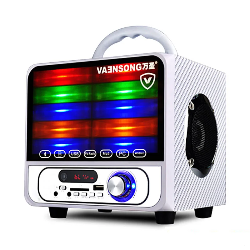 A18 стерео 2 1 сабвуфер Bluetooth динамик HiFi портативный s USB TF карта Mp3 Воспроизведение 10