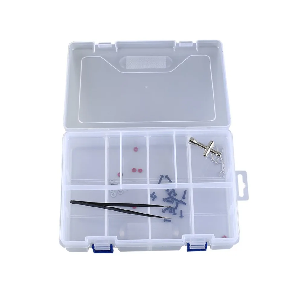 Два слоя ячеек портативный ящик для инструментов электронная часть винтовые