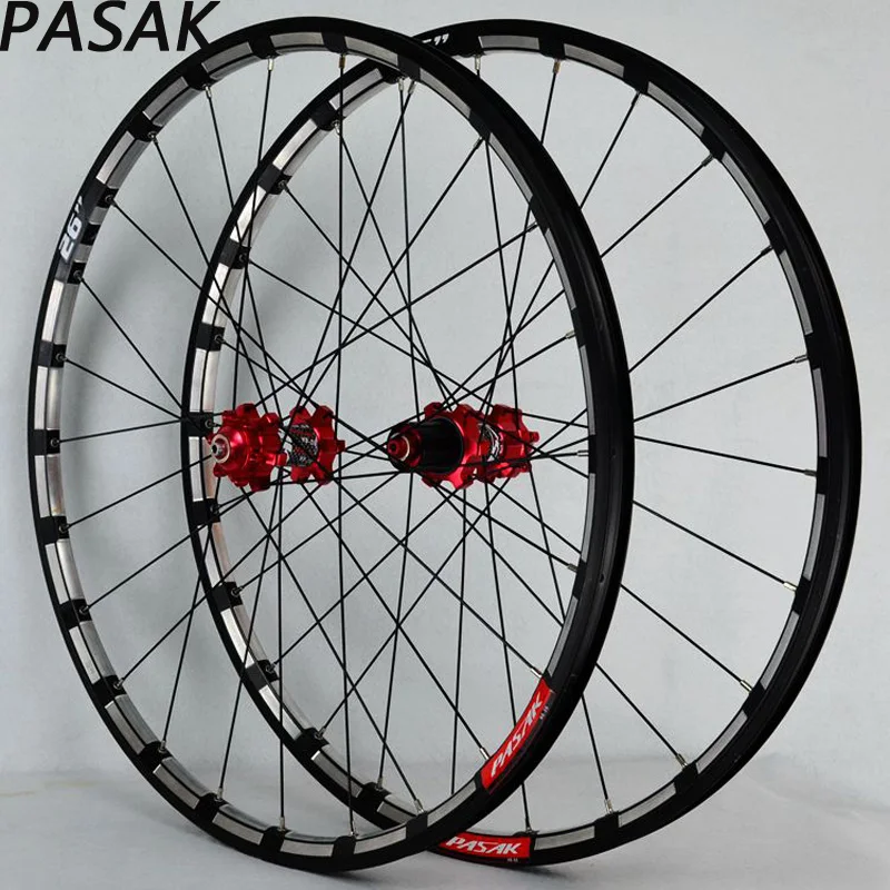 PASAK MTB колесо для горного велосипеда CNC Rim 26 дюймов 27 5 запечатанное подшипник диск